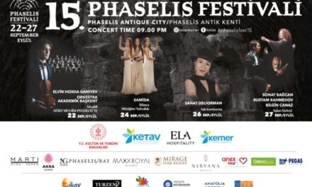 Festivalul Phaselis transformă situl arheologic din Antalya într-o scenă de concert, de talie mondială