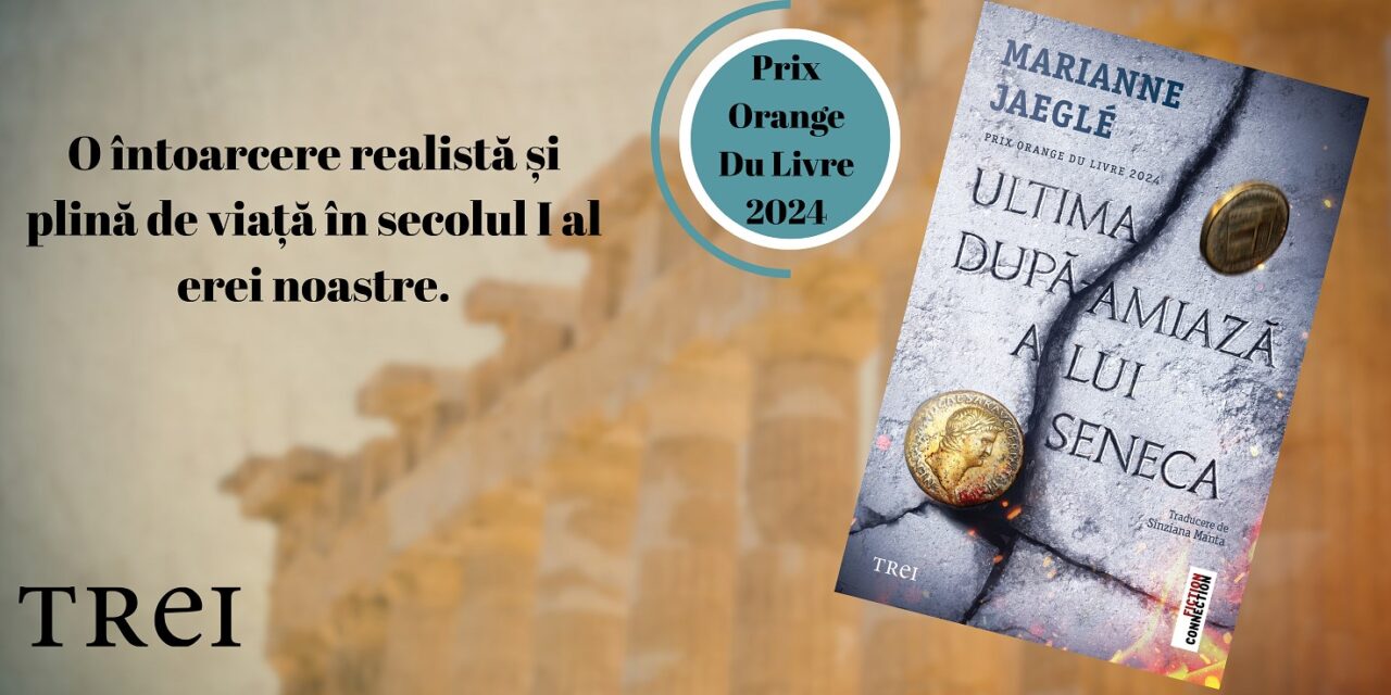 „Ultima după-amiază a lui Seneca”, un roman tulburător, despre valori și prietenie ucisă