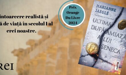 „Ultima după-amiază a lui Seneca”, un roman tulburător, despre valori și prietenie ucisă